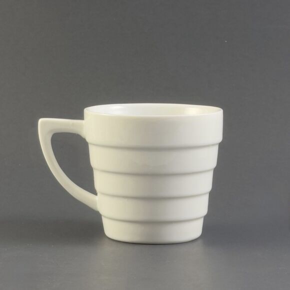 Frank Lloyd Wright Guggenheim Coffee Cups Set of 4 White Krups 1998 - Picture 2 of 9